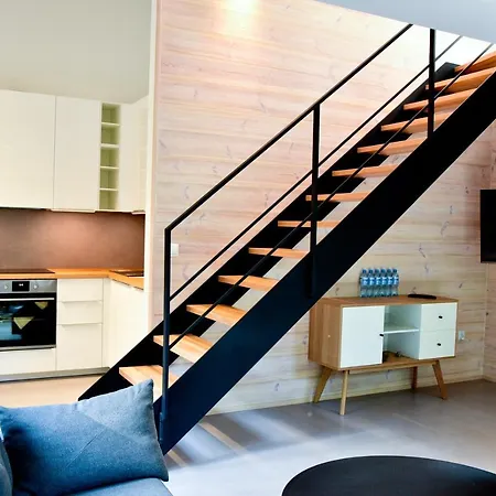Dwupoziomowy Z Sauna - Apartamentuj شقة *