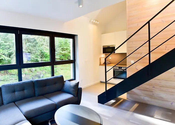 Dwupoziomowy Z Sauna - Apartamentuj 아파트